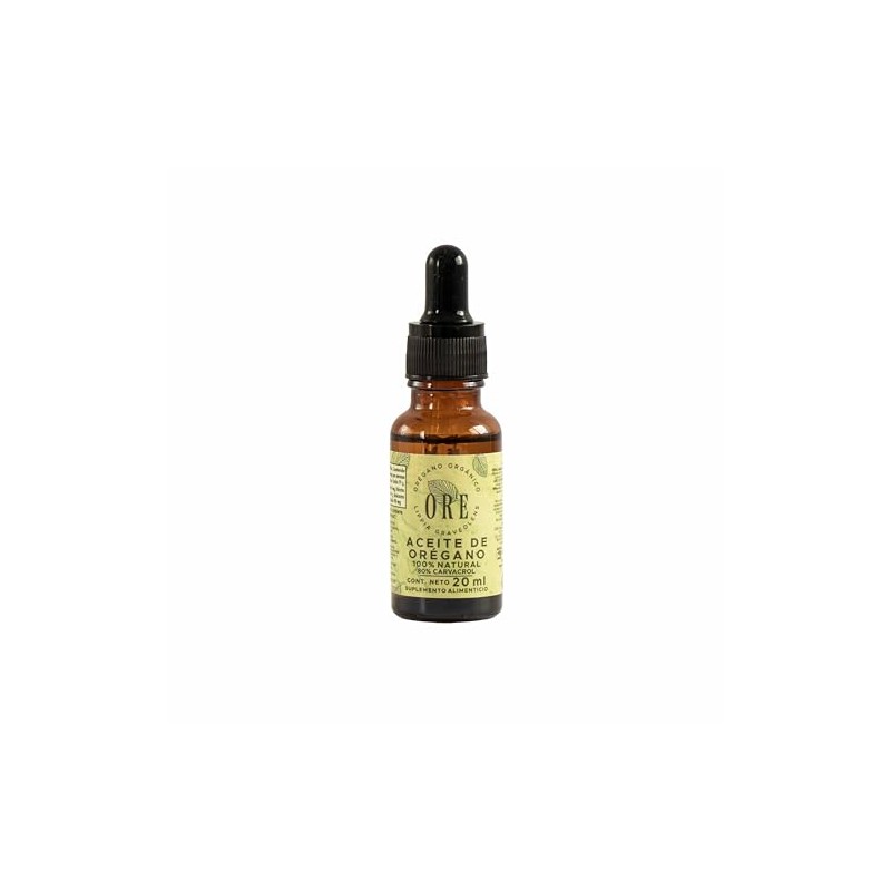 ORE Aceite de Orégano Silvestre 20 ml | 80% Carvacrol