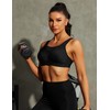 Wingslove brasier deportivo sin aros de cobertura completa para mujer,