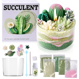Velas Aromaticas Decorativas,Velas Perfumadas Arte de Arena DIY,Cera Soja 100%,Regalo para Mujer,Día de la Madre, Navidad,Cumpleaños,San Valentín,Bueno para Meditación, Budismo,Yoga