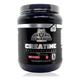 Blackbear Creatina Monohidratada 1 Kg 200 Serv Sabor Sin sabor - Producto Original de Alta Calidad, Entrega Rápida y Segura, Garantía Incluida        