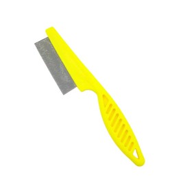 1 x Ultra Fine 14cm Flea/Lice Comb for Dogs/Cats [Yellow]