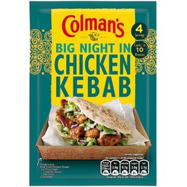 Colman's Big Night in Chicken Kebab 30g - Box of 16