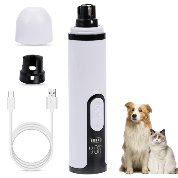 Pet Nail Grinder for Dogs and Cats - Super Quiet