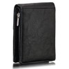 JIL GORDON Men's Bi-Fold Wallet, Popular, Large Capacity, Ultra Lightweight,