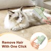 Pet Combs, Flea Comb for Dogs with One-Click Self-Cleaning Button,