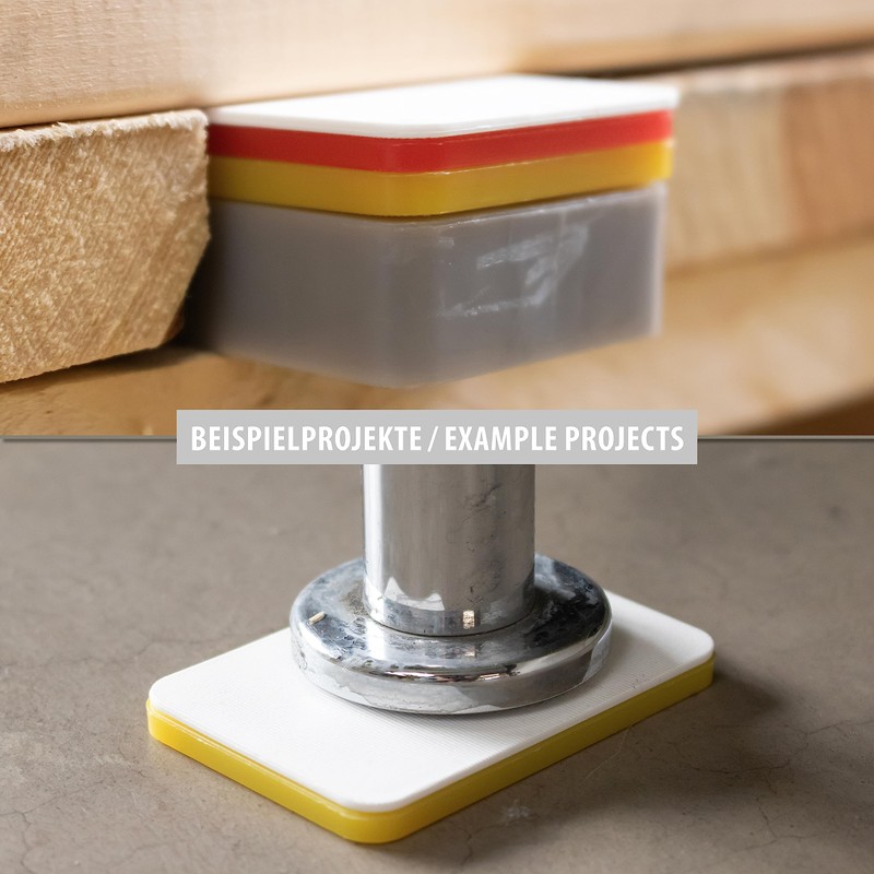 TOX Distance Allround 065600109 Underlay Plates, Plastic Levelling Plates, Load