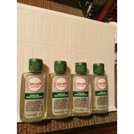 Cascade 4X NEW Cascade PLATINUM Power Dry Dishwasher Rinse Aid  2 OZ. BOTTLES 8 OZ TOTAL