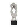 Deco 79 Polystone People Decorative Sculpture Crouching Home Decor Statue