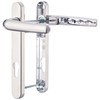 Hardver UPVC Front Door Chrome Handle Set, 92mm PZ 122mm,