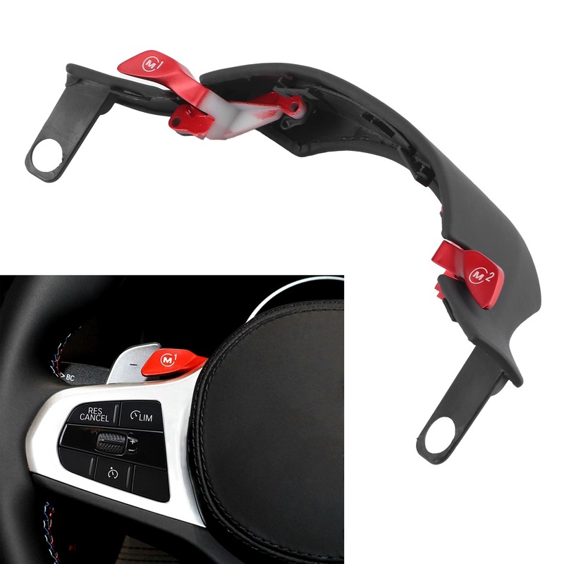 Steering Wheel Trims for M Sport Style M1/M2 Button Fit