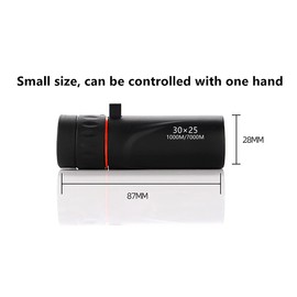 High-Listed Monocular, A Small Single-Binocular, Waterproof and Moisture-Proof Monocular for Adult, Which Can Be Used for Bird Watching/Hunting/Travel/Concerts/Arenas