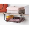 Whitmor Wire Under the Shelf Basket - Black