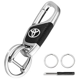Key Holder, Key Chain, Car Keychain, Durable Metal, Key Case, Stylish, 1 x Suitable for Toyota