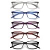 SKYWAY 5 Pack Lesebrille für Herren Damen, Blaulicht blockierende Brillen,