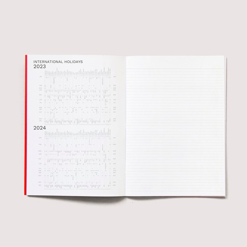OD OCTÀGONDESIGN Sep23 to Aug24, Monthly Planner, Similar A5 Size
