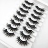 GiPiKi 18mm Cat Eye Lashes False Eyelashes Fluffy Mink Lashes