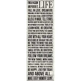 Life Poster Print by Louise Carey (6 x 18)