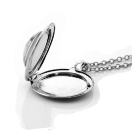 Unbranded Silver Tone Lord Ganesh Ganesha Locket Pendant Necklace & Gift Box