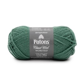 Patons Classic Wool Rich Grass Yarn - 5 Pack of 3.5oz/100g - Wool - 4 Medium - 210 Yards - Knitting, Crocheting & Crafts