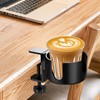 SAVOSWEET Creative Office Cup Holder Made of Aluminium Alloy Materials,