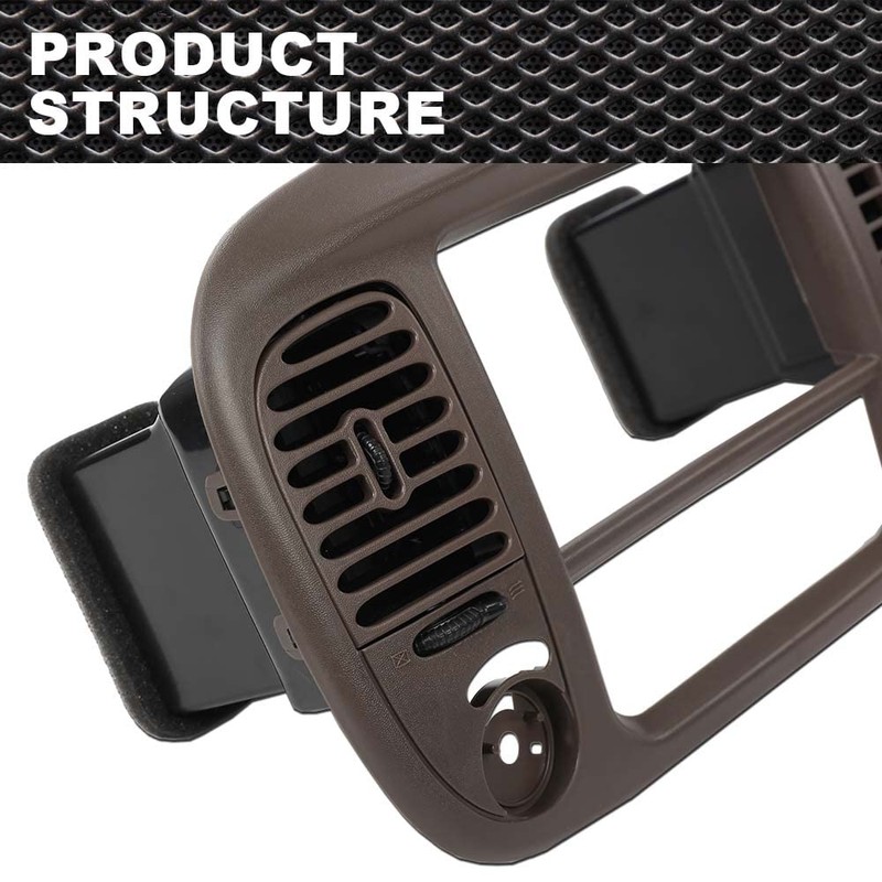 ANDPLAY Center Dash Panel Bezel Compatible with 2000-2003 Ford F150/2000