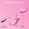 88 Piezas Pestañas Adhesivas Con Cinta Autoadhesiva