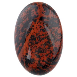 Nupuyai Worry Stone, Precious Stone, Tumbled stone, Oval Shape Crystal Healing Stone, Pocket Stone for Massage, Reiki and Home Decoration
