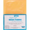 Annie Mesh Fabric Lightweight 18"x 54" Dandelion, 18" by 54"