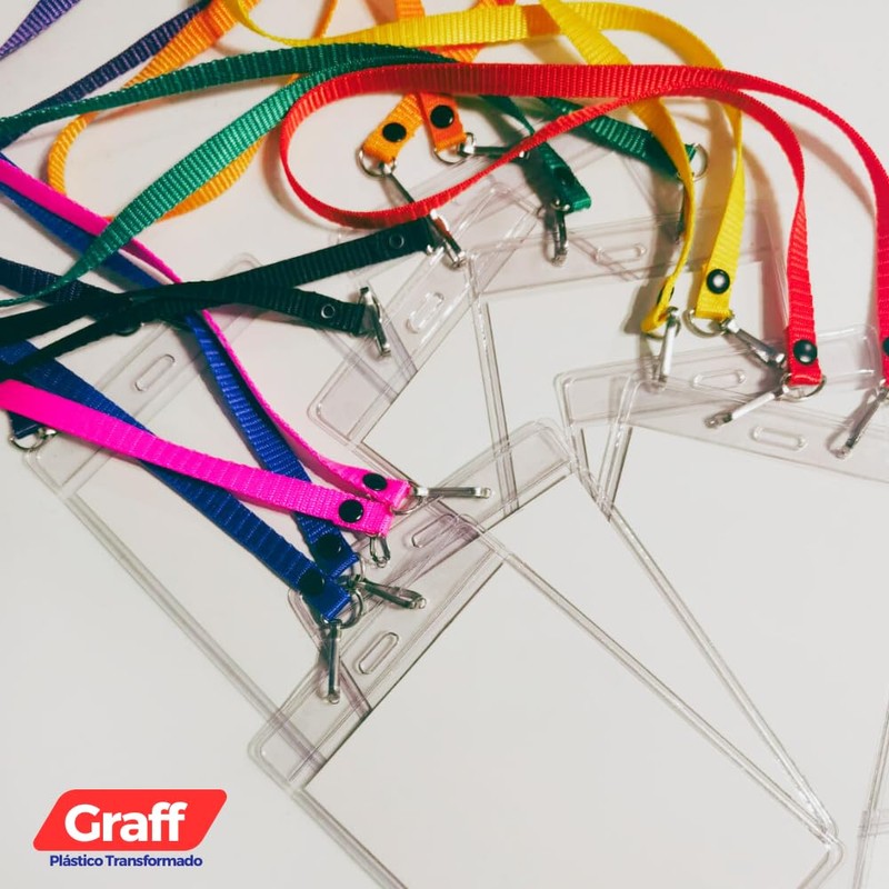 PORTA CREDENCIAL TRANSPARENTE FLEXIBLE 25 PIEZAS