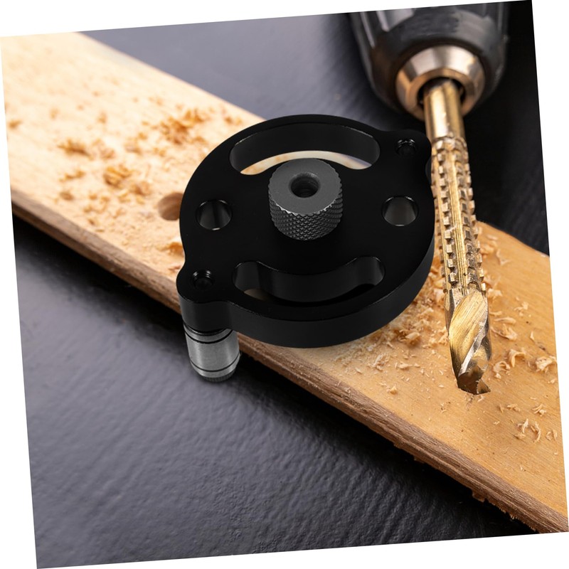 LALAFINA 1 Set Vertical Doweling Jig Guide for Woodworking Projects