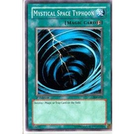 Yu-Gi-Oh! - Mystical Space Typhoon (SDP-032) - Starter Deck Pegasus - Unlimited Edition - Common