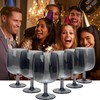 Yalin Set of 6 Unbreakable 12 oz Acrylic Plastic Wine
