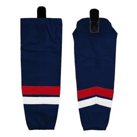 CHKEYS Hockey Sock Professional Ice Hockey National Team Training Socks for Junior To Senior Youth Adult (NST02-Navy, M)