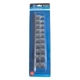 Blue Spot Tools 1526 B/SPOT 1/2-Inch Socket Set on Rail (10-Piece)