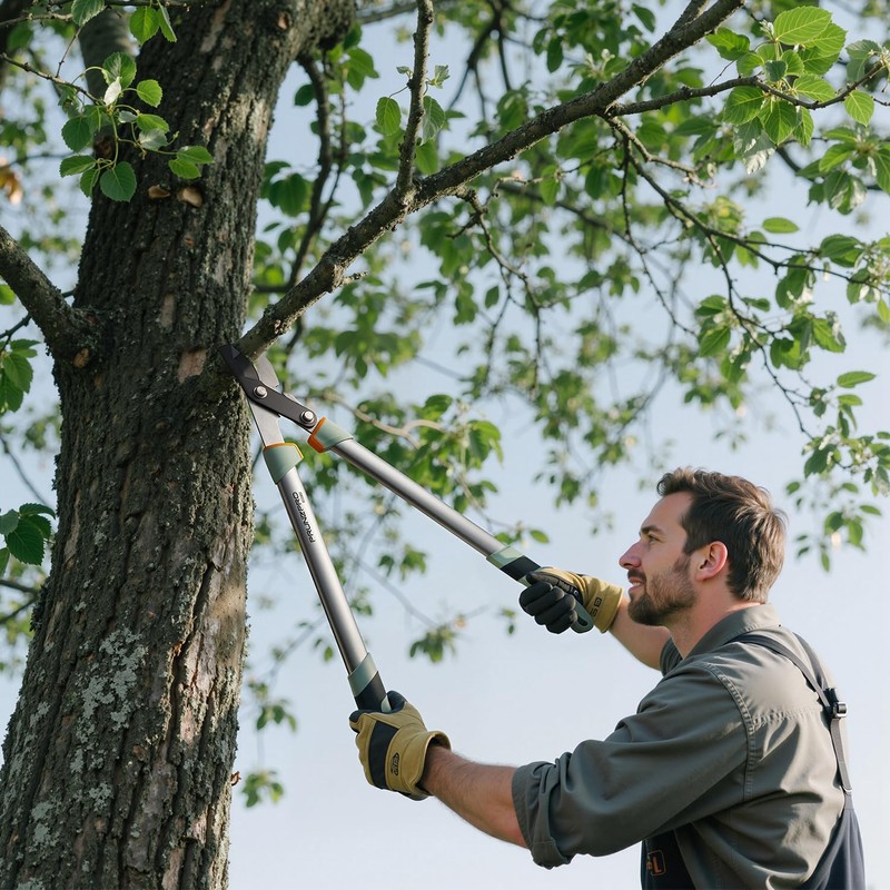 PrunePro Loppers for Tree Trimming Branch Cutter Heavy Duty Tree