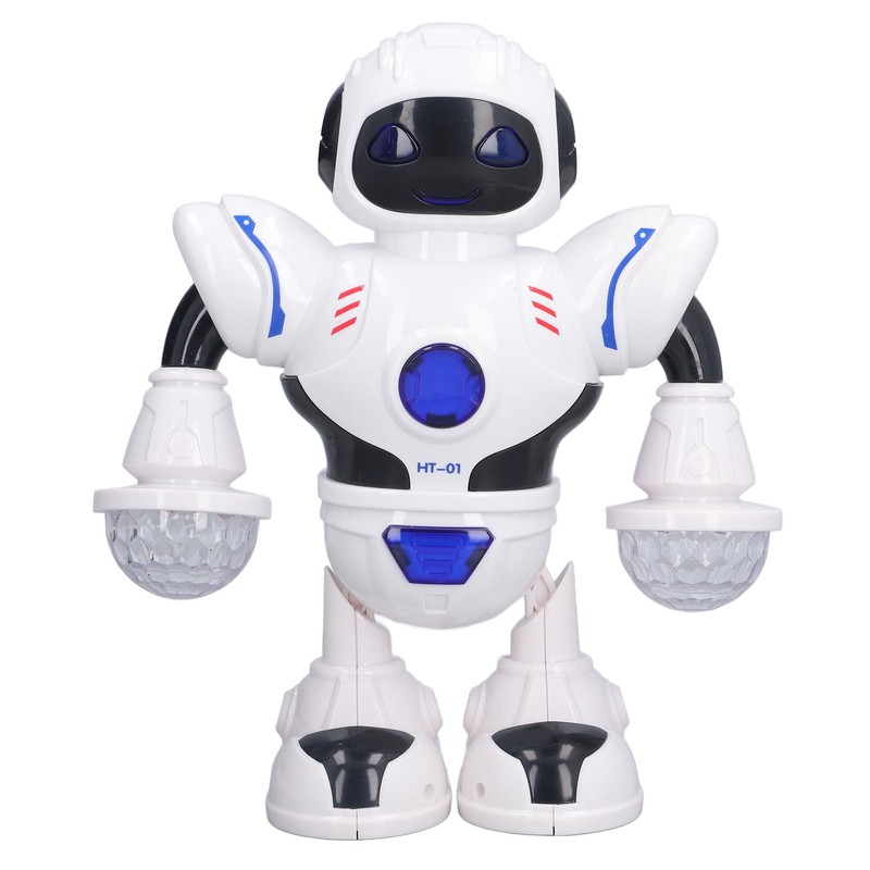 Electric Robot Toys Cooling Light Swing Arms Legs Dancing Robot