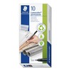 Staedtler 318-9 Rotuladores permanentes de punta fina Lumocolor, caja con