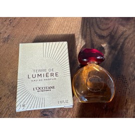 L’OCCITANE L'OCCITANE TERRE DE LUMIERE EAU DE PARFUM MINI TRAVEL SPLASH 5 ML/0.16 FL OZ NIB