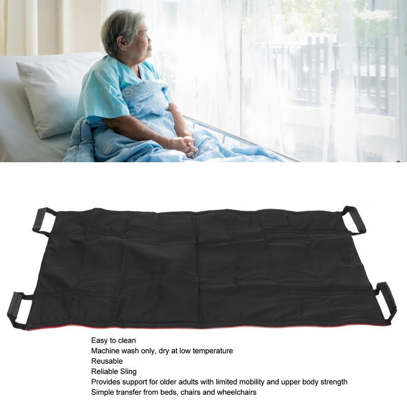 Positioning Bed Pad Waterproof Reusable Washable Patient Transfer Sheet with