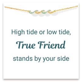 STORYJEWELLERY Gift for Friends Female, Best Friend Bracelet, Friendship Bracelet for Women, Gifts for Friends Women, Christian Gifts for Women, Bestie Gifts for Women, S925 Plated with 18K Rose Gold