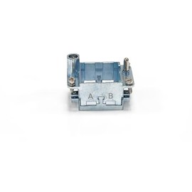 Hinged Frame for 2 Module Inserts Marking A-B for RS-H6B Series Housing, Pack of 1, MFR: 2084546