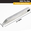 2 Pack EDC Pocket Pry Bar, Mini Prybar for Every