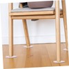 Tofficu 2sets Felt Chair Foot Cushions for Hardwood Floors Mute
