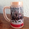 Budweiser 1987 Anheuser-Busch Collector Series "C" Holiday Stein