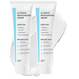 2PCS Youthful Formula Ultimate Moisturizing Cream, Hidratación Profunda y Reparación, Cream Korean, Youthful Formula Moisturizing cream, Crema Hidratante Facial para Pieles Secas, Opacas y Desiguales