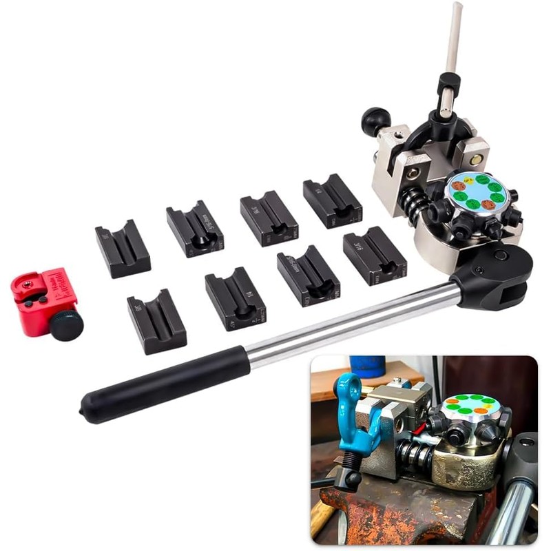 Professional Brake Line Flaring Tool Kit - 45 Degree Single,
