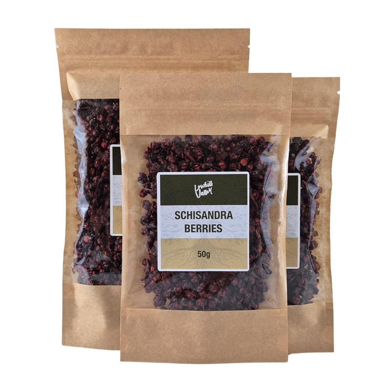 Lowhill Valley Schisandra Berries - Schisandra chinensis Herbal Infusion -