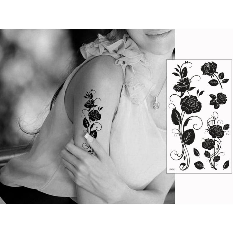 (Fantasy) THE FANTASY Tattoo Sticker Rose Rose-12 [Regular] - 7