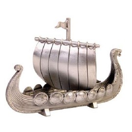 Norway Pewter Viking Ship