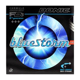 Donic Bluestorm Z3 Table Tennis Rubber (Max+, Black)